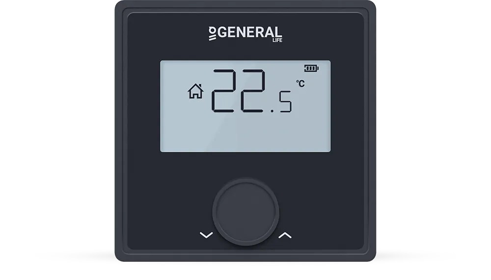 GAIA HT25S SMART Room Thermostat - Black