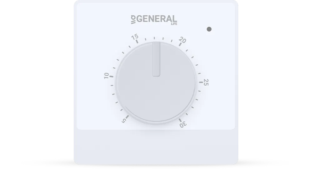 ILLONA FH10S Yerden Isıtma Termostatı - Beyaz