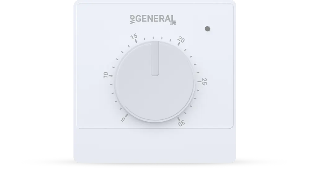 ILLONA FH10 Yerden Isıtma Termostatı - Beyaz