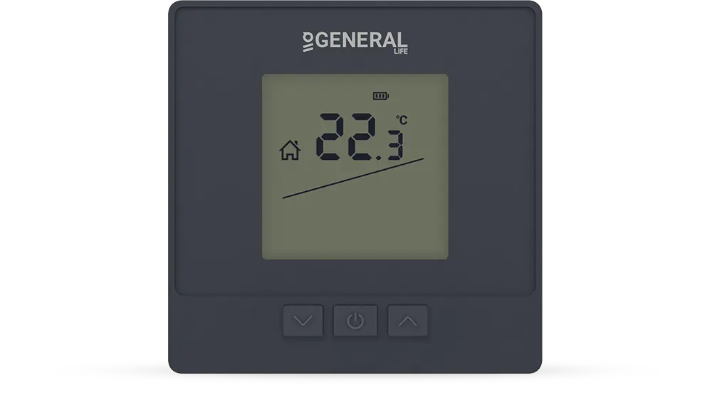 ILLONA HT15 Smart Room Thermostat - Black