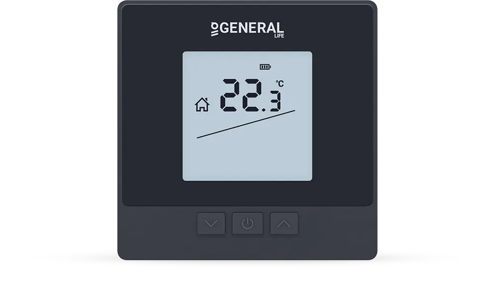 ILLONA HT15S Smart Room Thermostat - Black