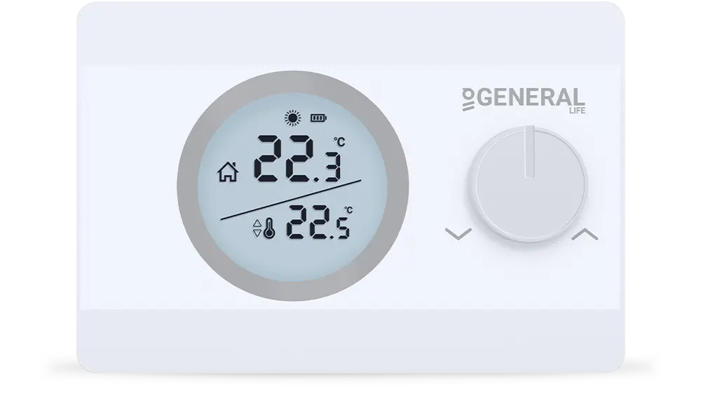 ILLONA HT220S RF Wireless Room Thermostat - White