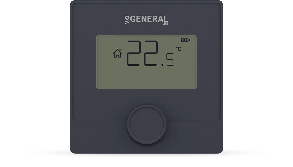 ILLONA HT25 Smart Room Thermostat - Black