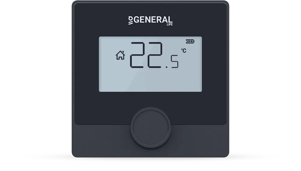 ILLONA HT25S Smart Room Thermostat - Black