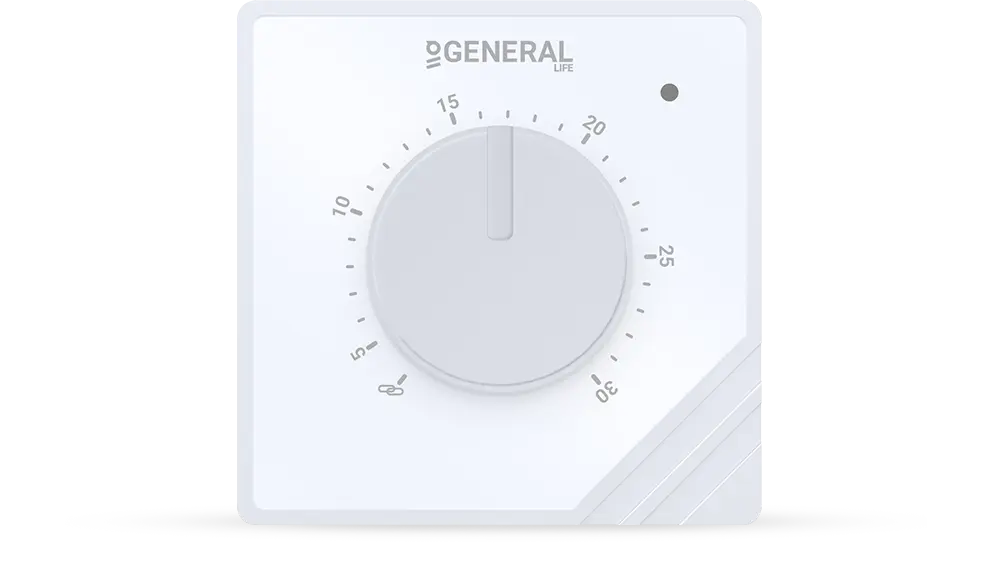 MITRA HT10S RF Wireless Room Thermostat - White