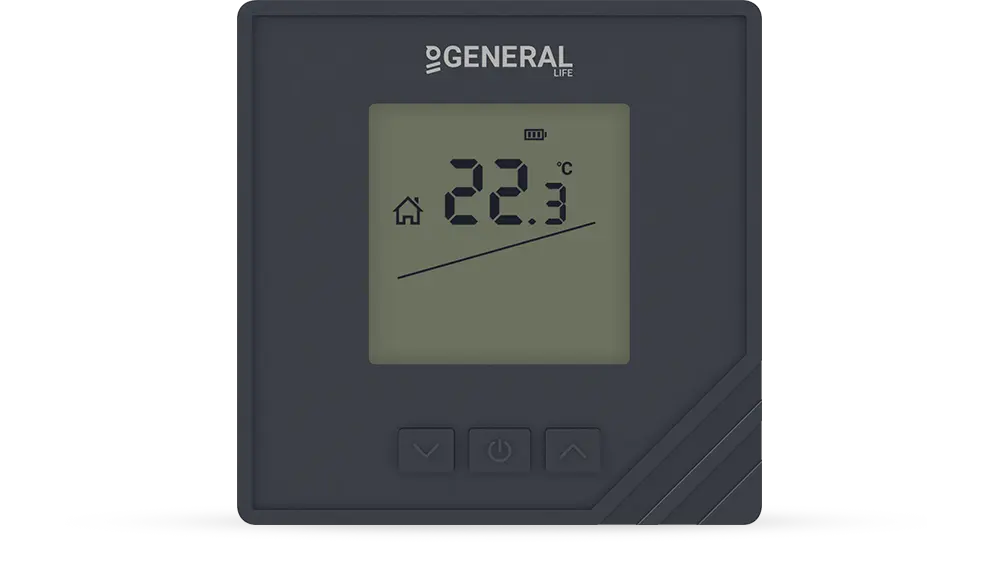 MITRA HT15 SMART Room Thermostat - Black