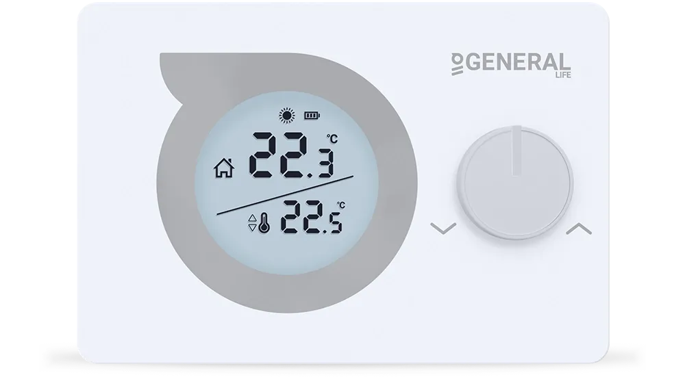 MITRA HT230S RF Wireless Room Thermostat - White