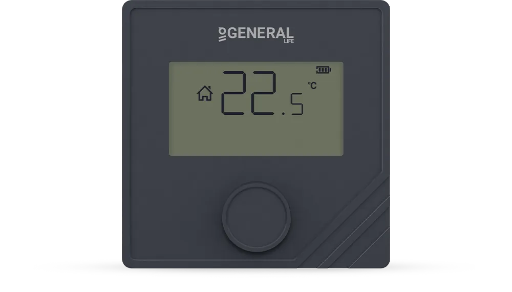 MITRA HT25 SMART Room Thermostat - Black