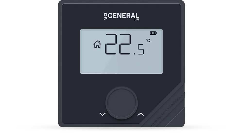 MITRA HT25S SMART Room Thermostat - Black