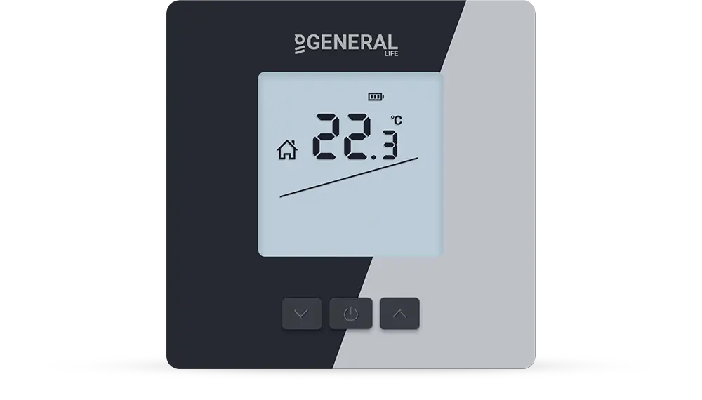 NORA HT16S Smart Room Thermostat - Black