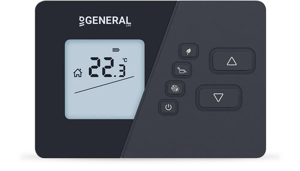 NORA HT270S Smart Room Thermostat - Black