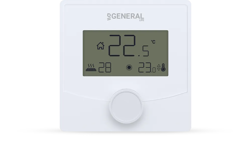 SENNA FH25 Underfloor Heating Thermostat - White