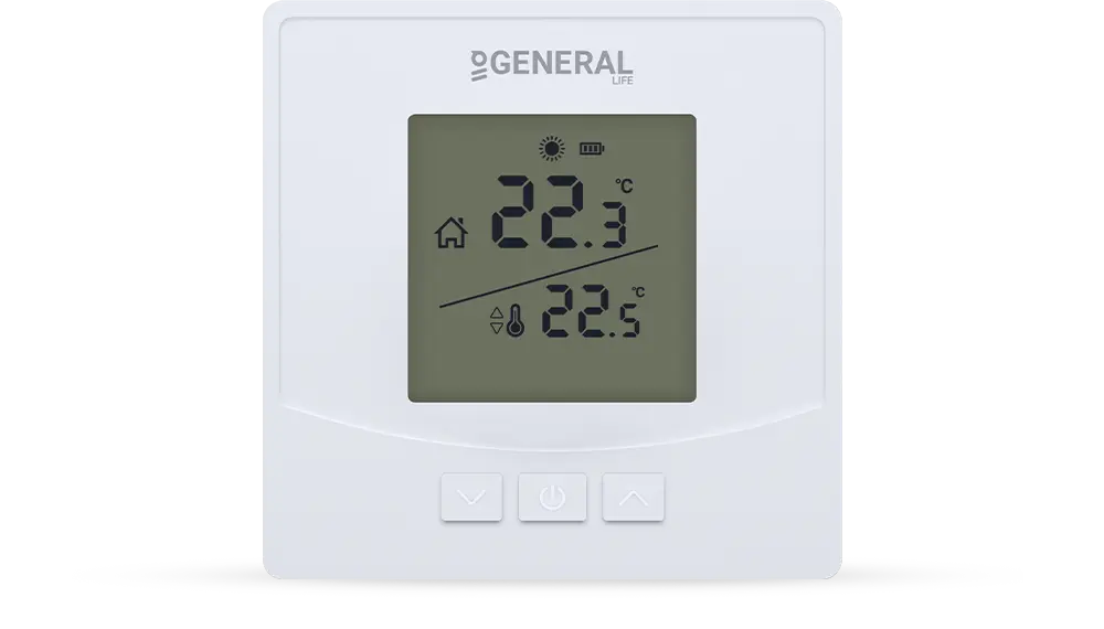 SENNA HT15 RF Wireless Room Thermostat - White