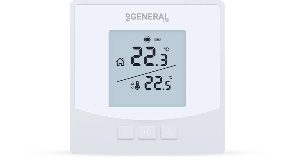 SENNA HT15S RF Wireless Room Thermostat - White