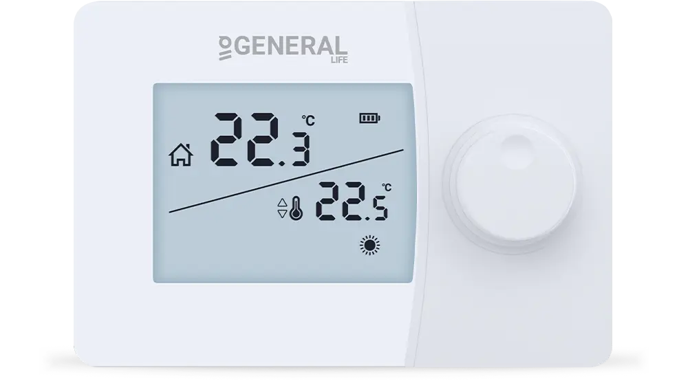 SENNA HT250S Wired Room Thermostat - White