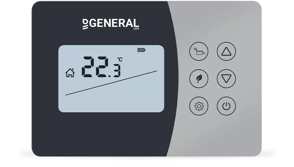 SENNA HT280S SMART Room Thermostat - Black