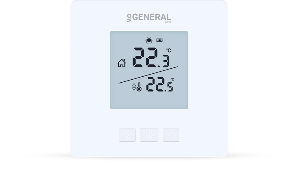 THERMA HT16S RF Wireless Room Thermostat - White