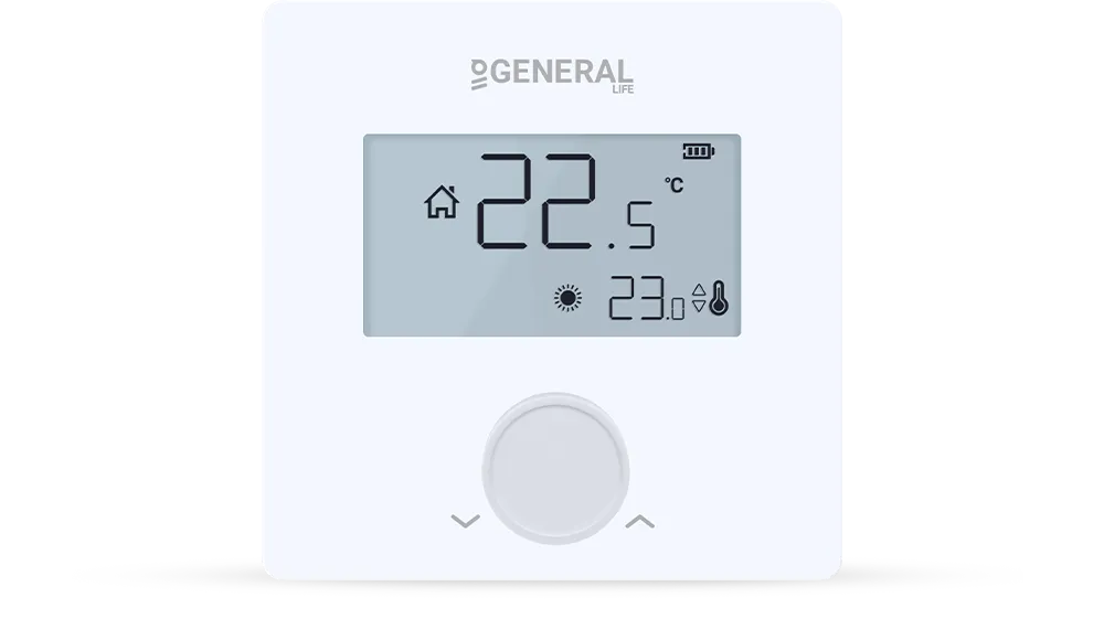 THERMA HT26S Wired Room Thermostat - White