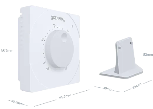 Aruna HT10 RF Kablosuz Oda Termostatı Teknik Özellikleri