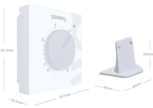 MITRA HT11S RF Kablosuz Oda Termostatı Teknik Özellikleri