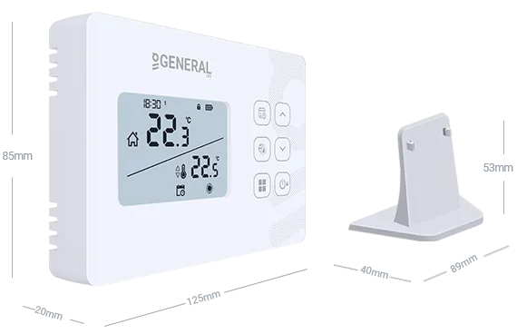 MITRA HT340S RF Kablosuz Oda Termostatı Teknik Özellikleri