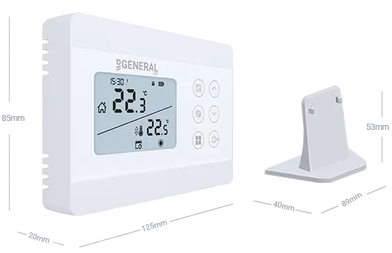 ILLONA HT330S RF Kablosuz Oda Termostatı - Teknik Özellikler