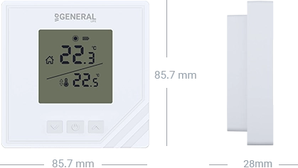 MITRA HT15 Kablolu Oda Termostatı - Teknik Özellikler