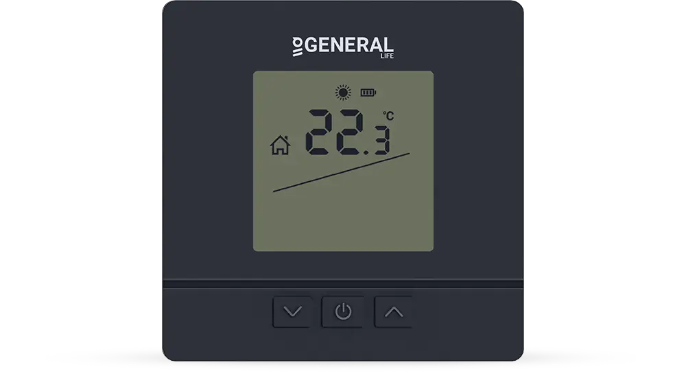 ILLONA HT15 SMART Akıllı Oda Termostatı - Siyah