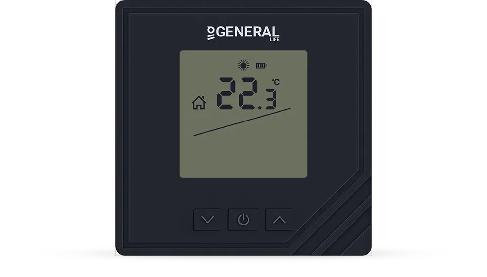 MITRA HT15 SMART Akıllı Oda Termostatı - Siyah