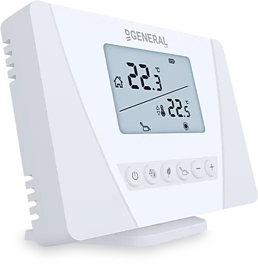 HT270S RF БЕСПРОВОДНОЙ КОМНАТНЫЙ ТЕРМОСТАТ