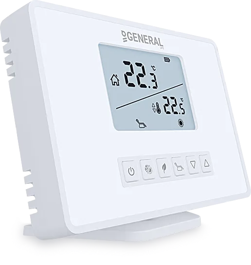HT270S RF БЕСПРОВОДНОЙ КОМНАТНЫЙ ТЕРМОСТАТ