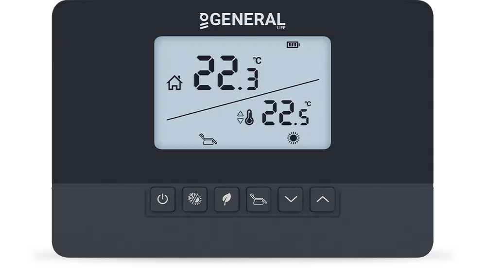 HT270S ПРОВОДНОЙ КОМНАТНЫЙ ТЕРМОСТАТ