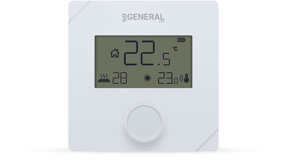 Nora-FH25-Yerden-Isıtma-Termostatı-Beyaz